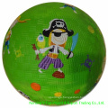 Green Color 8.5 Inch Rubber Playground Balls